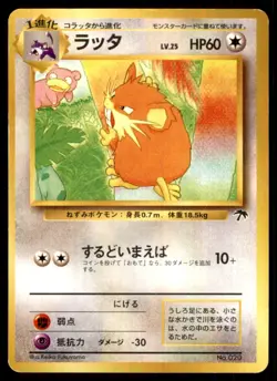 1999 Southern Island Japanese Promo Raticate #20 - Image 1