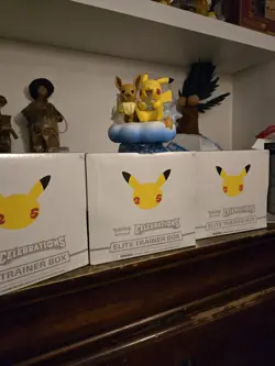 3 Pokemon Celebrations 25th Anniversary Elite Trainer Box ETB Factory Sealed - Image 1