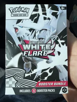 Pokemon TCG Scarlet and Violet White Flare Booster Bundle Box - Factory Sealed - Image 1