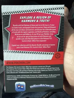 Pokemon TCG Scarlet and Violet White Flare Booster Bundle Box - Factory Sealed - Image 2
