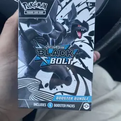 Pokemon TCG: - Black Bolt booster bundle FACTORY SEALED 6 packs - Image 1