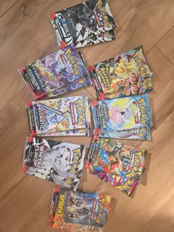 Pokemon Bulk Booster Packs Or Fun Pack Lot Of 16 Total Packs In Photo Included - Image 1