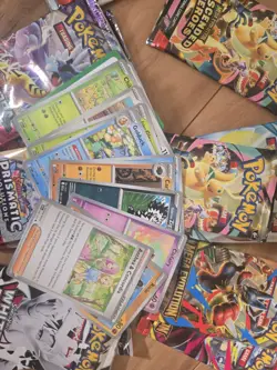 Pokemon Bulk Booster Packs Or Fun Pack Lot Of 16 Total Packs In Photo Included - Image 2