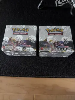 Pokemon TCG Sword Shield Rebel Clash 2 X Booster Box’s FACTORY SEALED 72 Packs! - Image 1