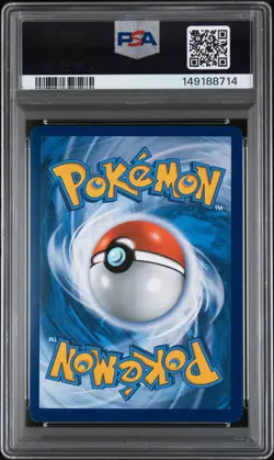 2019 POKEMON SUN & MOON TEAM UP #165 FULL ART/GENGAR & MIMIKYU GX PSA 8 - Image 2