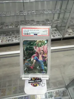 2025 ONE PIECE OP13-CARRYING ON HIS WILL SPECIAL ALTERNATE ART SMOKER PSA 10 - Image 1