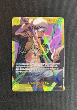 Trafalgar Law OP10-119 SEC - One Piece TCG - English Near-Mint Foil Secret Rare - Image 1