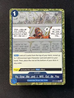 One Piece TCG - Royal Blood: Follow Me And I Will Guide You (OP10-059) - Foil-NM - Image 1