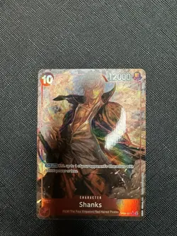 One Piece OP06 Shanks Alternate Art OP06-007 Wings of the Captain - Image 1