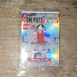 One Piece Card US Voyage Monkey D. Luffy Holo English Card - Image 3
