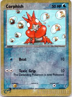 Pokemon Corphish EX Dragon 54/97 Reverse Holo Rare Card - Image 1