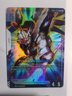 Freedom Gundam Foil - GD03-070 - Gundam TCG Card Game - Image 1