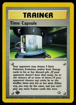 Pokemon Card - Time Capsule Neo Genesis 90/111 Rare 1st Edition - Image 1