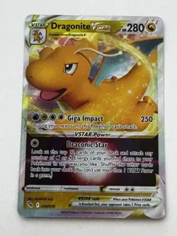Pokemon Cards Dragonite VSTAR 050/078 Ultra Rare Pokemon Go - (NM) - Image 1