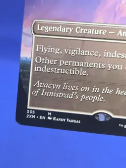 Magic The Gathering Double Masters Avacyn Angel of Hope 335 Borderless Regular - Image 5