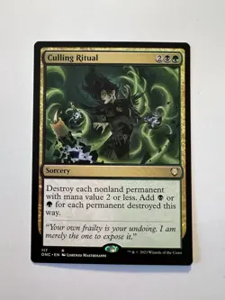 Culling Ritual - MTG Phyrexia: All Will Be One: Commander - NM - Image 1