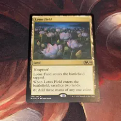 Lotus Field X1 Mtg M20 Core Set 2020 Nm - Image 1