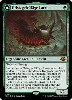 Grist, gefraßige Larve / Voracious Larva - MODERN HORIZONS 3 - deutsch (nm +) - Image 1