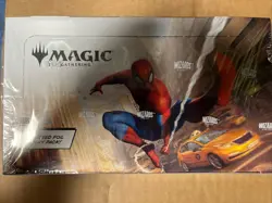 SEALED MTG Magic The Gathering Spider Man Play Booster Box - Image 1