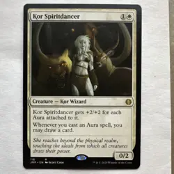 Wizards Kor Spiritdancer - Jumpstart Rare Creature White 116 English 2020 - Image 1