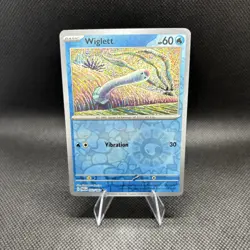Pokemon TCG Wiglett 052/182 Reverse Holo - Paradox Rift - Image 1