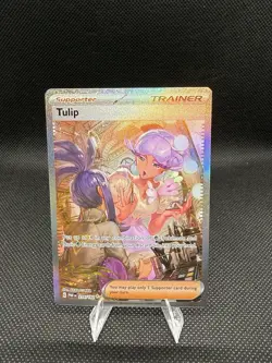 Pokemon TCG Tulip Card 259/182 Paradox Rift Sir Trainer NM Condition - Image 1