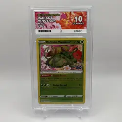 ACE 10 Radiant Venusaur 004 Pokemon TCG #004 Pokemon Go 004/078 Perfect Subs - Image 1