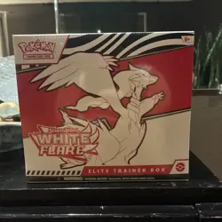 Pokemon Scarlet & Violet White Flare Elite Trainer Box - Image 1