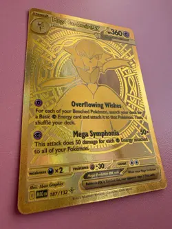 Pokemon Mega Gardevoir EX 187/132 Mega Hyper Rare Full Art Holo Stage 2 Psychic - Image 3