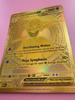 Pokemon Mega Gardevoir EX 187/132 Mega Hyper Rare Full Art Holo Stage 2 Psychic - Image 4