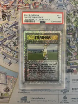 2002 Pokemon Breeder Legendary Collection Rev Holo #102 PSA 7 NM Cert# 139029168 - Image 1