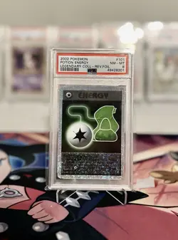 PSA 8 Pokemon TCG 2002 Legendary Collection #101/110 Potion Energy Reverse Holo - Image 1