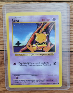 Pokemon TCG - Abra - 043/102 Base Set (Shadowless) - Regular - Image 1
