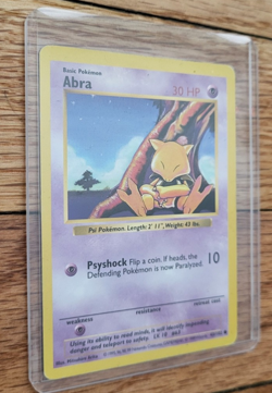 Pokemon TCG - Abra - 043/102 Base Set (Shadowless) - Regular - Image 3