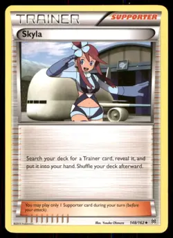 Pokemon TCG Skyla Skyla Uncommon Regular - Image 1