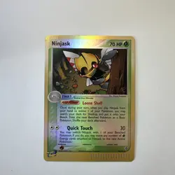 Pokemon Ninjask 18/97 Ex Dragon Reverse Holo DMG - Image 1