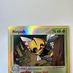 Pokemon Ninjask 18/97 Ex Dragon Reverse Holo DMG - Image 2