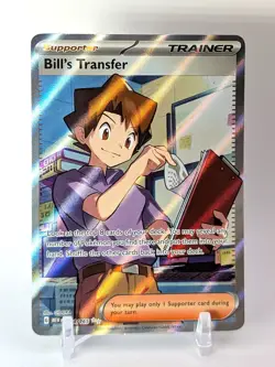 Pokemon Bill's Transfer 194/165 Scarlet & Violet 151 - Full Art Near Mint NM - Image 1