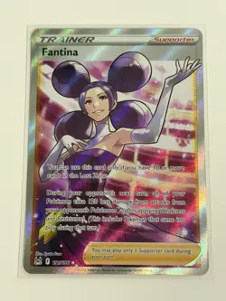 Fantina (Full Art) Ultra Rare Holo SWSH11: Lost Origin 191/196 NM - Pokemon TCG - Image 1