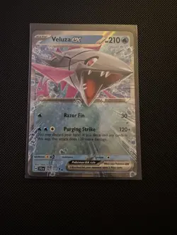 Pokemon TCG Scarlet & Violet Journey Together Veluza ex #043/159 - Image 1