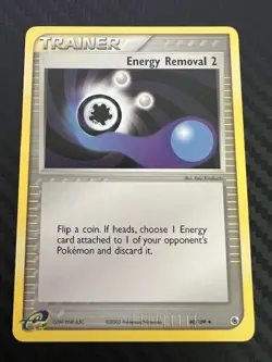 Pokemon TCG EX Ruby Sapphire Energy Removal 2 80/109 Non Holo NM - Image 1