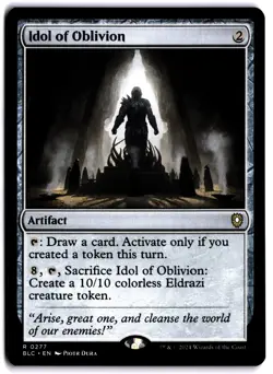 Idol of Oblivion NM BLC Commander: Bloomburrow MTG - Image 1