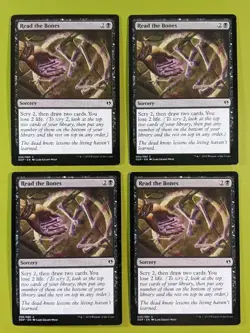 Read the Bones x4 Duel Decks: Zendikar vs. Eldrazi 4x Magic the Gathering MTG - Image 1