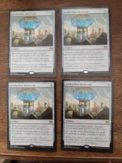 Aetherflux Reservoir Kaladesh Regular Set Of 4 Playset MTG MAGIC The Gathering - Image 1