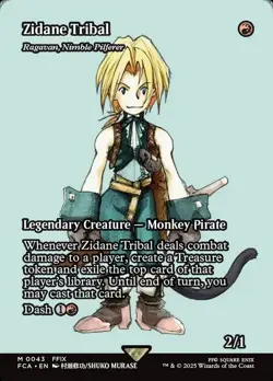 MTG Ragavan, Nimble Pilferer Borderless ** Final Fantasy: Through the Ages ** En - Image 1