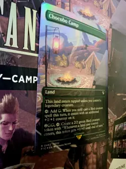 Chocobo Camp (Borderless) Commander: Final Fantasy Foil MTG NM - Image 2