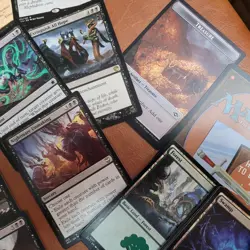 Green Blue Black ***DRAKES DRAGONS*** Tribal Custom COMMANDER MAGIC DECK MTG Fun - Image 5