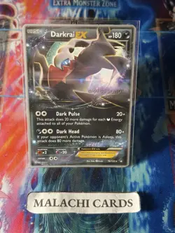 Pokemon x1 Darkrai EX - 2016 (Shunto Sadahiro) (Ultra Rare 74/122) (Heavy Play!) - Image 1