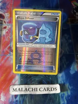 Pokemon x1 Aqua Diffuser - Double Crisis (Reverse Holo 23/34) (Light Play!) - Image 1