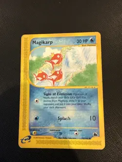 Magikarp 75/144 - Skyridge Non-Holo Pokemon TCG Played - Image 1